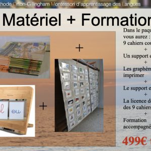 Formation à la méthode OML + 9 cahiers expédiés chez vous